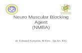 Neuro Muscular Blocking Agent (NMBA)