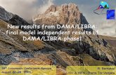 New results from DAMA/LIBRA: final model independent ...