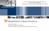 Biopolimeri a Base Proteica.