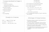 Concepts Introduced in Chapter 4 Grammars