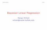 Bayesian Linear Regression - University at Buffalo