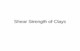Shear Strength of Clays - ce.