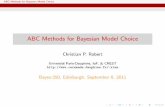 ABC Methods for Bayesian Model Choice