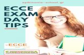 ECCE exam day tips - epikinonia-school