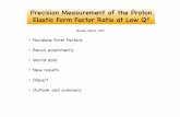 Precision Measurement of the Proton Elastic Form Factor ...