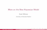 More on the New Keynesian Model - SSCC - Home