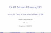 CS 433 Automated Reasoning 2021