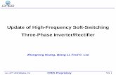 Update of High-Frequency Soft-Switching Three-Phase ...