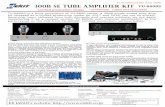 To be released late June 2020 300B SE Tube Amplifier Kit
