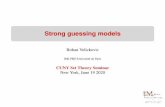 Strong guessing models - GitHub Pages