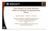 The Impact of Code Section 409A on Global Compensation …
