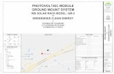 PHOTOVOLTAIC MODULE GROUND MOUNT SYSTEM