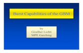 Burst Capabilities of the GBM - NASA