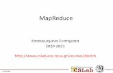 MapReduce - NTUA