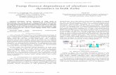 Pump fluence dependence of ultrafast carrier dynamics in ...