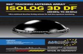 360° TRACKING ANTENNA ARRAY ISOLOG 3D DF