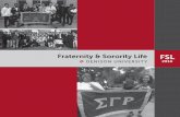 Fraternity & Sorority Life FSL - Denison University
