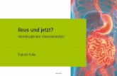 Ileus und jetzt? - Kantonsspital St. Gallen