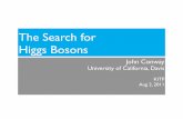 The Search for Higgs Bosons