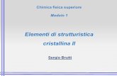 Elementi di strutturistica cristallina II