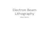 Electron Beam Lithography - University of Texas at Austin