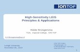 High-Sensitivity LEIS Principles & Applications