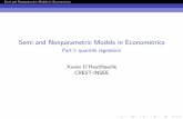 Semi and Nonparametric Models in Econometrics