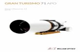 GRAN TURISMO 71 APO - William Optics