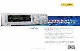 DS2000ASeries Digital Oscilloscope
