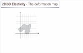 2D/3D Elasticity - The deformation map