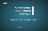 ANYCASTING Ingot Casting 2020-2021