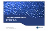Corporate Presentation EYDAP S.A.