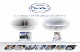 Contact Metrology Systems - OptiPro