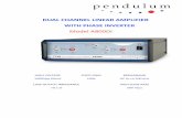 DUAL CHANNEL LINEAR AMPLIFIER WITH PHASE INVERTER