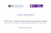 Convex Optimization - New York University