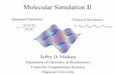 Molecular Simulation I