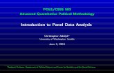Introduction to Panel Data Analysis