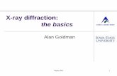 X-ray diffraction: the basics
