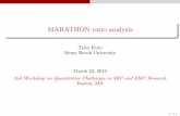 MARATHON ratio analysis