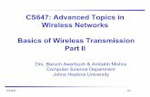 Wireless Transmission partII