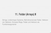 11. Felder (Arrays) II - ETH Z