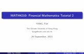 MATH4210: Financial Mathematics Tutorial 2