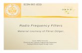Radio Frequency Filters