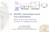 3. DC/DC converters and 1φmodulation