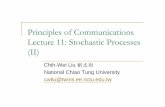 Principles of Communications Lecture 11: Stochastic