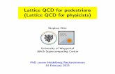 Lattice QCD for pedestrians (Lattice QCD for physicists)