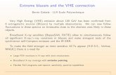 Extreme blazars and the VHE connection