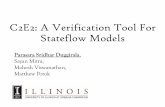 C2E2: A Tool For Verifying Stateflow Models