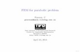 FEM for parabolic problem