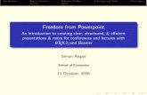 Freedom from Powerpoint